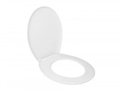 Abattant plastique thermosouple Essential blanc n°0