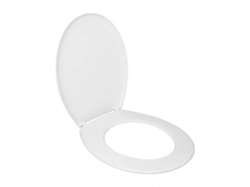 Abattant plastique thermosouple Essential blanc n°0