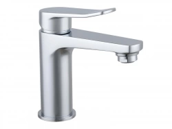 Mitigeur De Eau Chaude Et Froide Gris Chromé, Sensea Bora