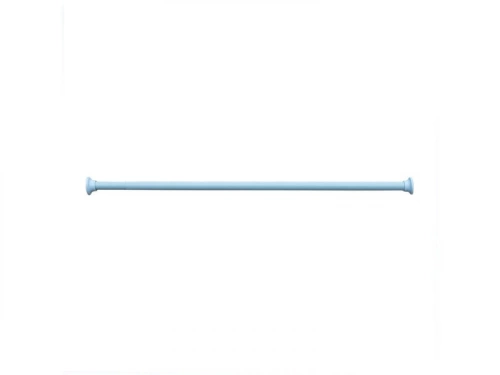 Barre droite extensible L.135 cm Blanc, SENSEA