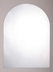 Miroir non lumineux découpé arche l.50 x L.70.5 cm Poli