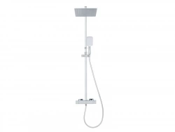 Colonne de douche thermostatique, SENSEA Studio, Chromé