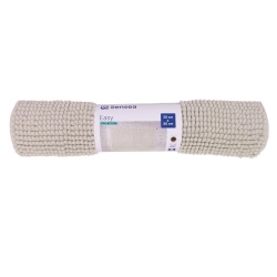 Tapis salle de bain uni SENSEA Easy 50 x 80 cm beige trench 6