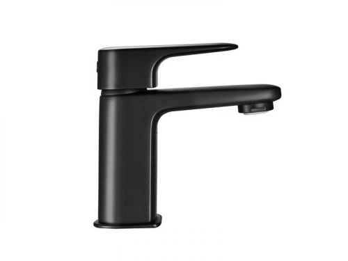 Robinet de lave-mains eau froide noir mat, SENSEA Remix S