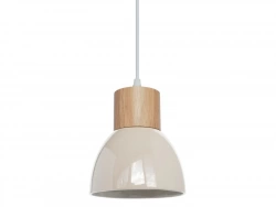 Suspension, E14 Design Wilma Céramique Écru 1 X 40 W Seynave