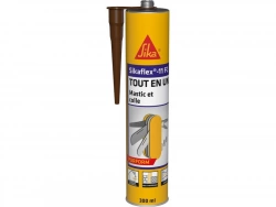 Mastic colle Sikaflex 11FC, SIKA, 300 ml marron