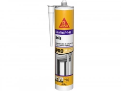 Mastic colle bois Sikaflex - 146 SIKA marron, 410 g