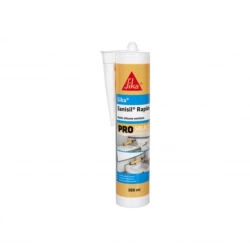 Mastic silicone anti-moisissure SIKA Sanisil Rapide - Blanc - 300ml