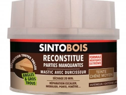 Mastic à bois, SINTO, 0.17 L chêne moyen