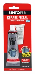 Mastic et durcisseur Sinto fer SINTO, mastic 115 g + durcis 10 gr
