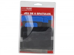 Lot de 6 spatules pour mastic SOLOPLAST
