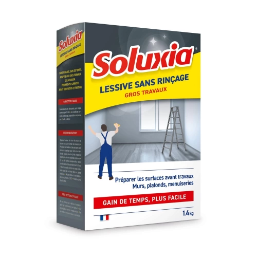 Lessive gros travaux poudre SOLUXIA