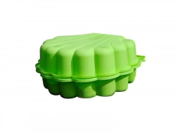 Bac à sable plastique SOULET, vert, L.87 x l.78 cm