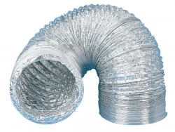 Conduit souple aluminium S&P, Diam. 125/125 mm, L. 3 m Csa125
