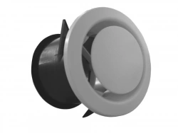 Bouche d'extraction pvc S&P, Diam. 80/80 mm Ber 80 p