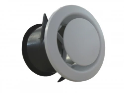 Bouche d'extraction pvc S&P, Diam. 125/125 mm Ber 125 p
