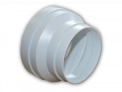 Réduction conique Pvc S&P, Diam.160/125 Mm