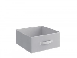 Panier M Polyester Spaceo Kub Gris H.15 X L.31 X P.15 Cm