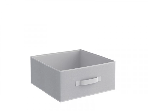 Panier M Polyester Spaceo Kub Gris H.15 X L.31 X P.15 Cm