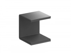 Attache-Caisson Spaceo Kub Métal Gris Ombré, L.3.66 X L.3.5 Cm