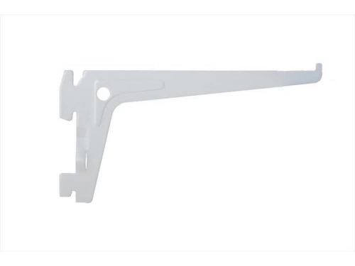 Lot De 10 Consoles Simples Acier Verni, P.15 Cm Entraxe 50 Mm