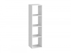 Etagère Cube Décoratif Spaceo Kub, Blanc H.139.3 X L.36 X P.31 Cm