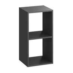 Etagère Kub gris H.70.5 x L.36 cm x P.31.7 cm