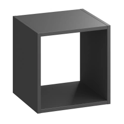 Etagère Kub gris, H.36.1 x L.36 cm x P.31.7 cm