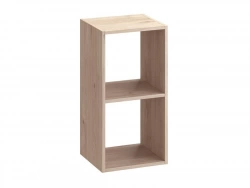 Etagère Kub effet chêne, H.70.5 x L.36 cm x P.31.7 cm Voir les détails du produit