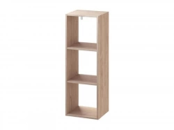 Etagère Kub effet chêne H.104.9 x L.36 cm x P.31.7 cm Voir les détails du produit