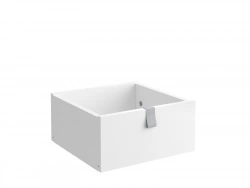 Tiroir, Blanc Spaceo Kub H.15 X L.32.4 X P31.6 Cm