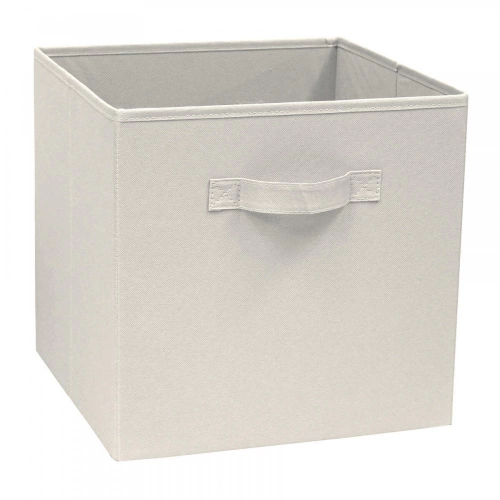 Panier SPACEO Kub beige H.31 x l.31 x P.31 cm