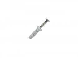 Lot de 25 chevilles et vis à frapper nylon Spit, diam. 6 x L. 30 mm
