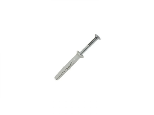 Lot de 25 chevilles à frapper nylon Spit, diam. 6 x L. 40 mm