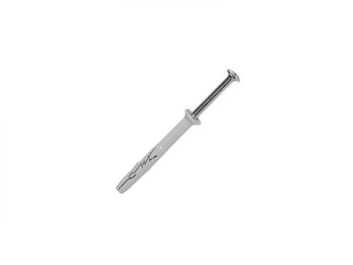 Lot de 25 chevilles et vis à frapper nylon Spit, diam. 6 x L. 50 mm