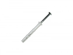Lot de 10 chevilles et vis à frapper nylon Spit, diam. 8 x L. 60 mm