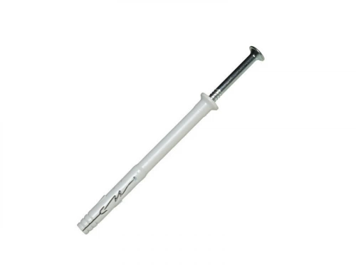 Lot de 10 chevilles et vis à frapper nylon Spit, diam. 8 x L. 90 mm