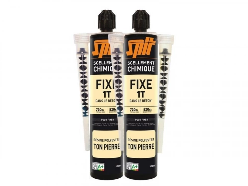2 Cartouches De Scellement Chimique Beige Spit