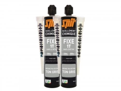 2 Cartouches De Scellement Chimique Gris Spit