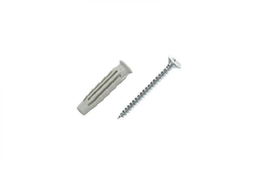 Lot De 14 Chevilles Et Vis À Tête Fraisée À Expansion Spit, Diam.6 Mm X L.30 Mm