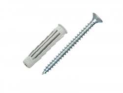 Lot De 4 Chevilles Et Vis Spit, Diam.10 Mm X L.50 Mm