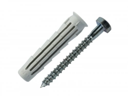 Lot De 2 Chevilles Et Tirefonds Spit, Diam.14 Mm X L.70 Mm