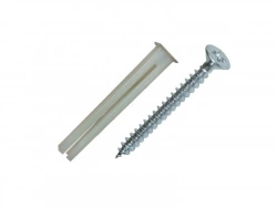 Lot De 4 Chevilles Et Vis À Clouer Spit, Diam.12 X L.65 Mm