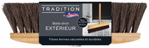 Balai droit extérieur TRADITION de SPONTEX