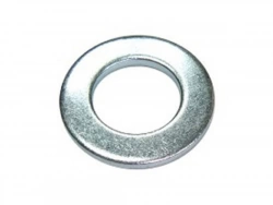 Lot De 6 Rondelles Acier Zingué, Diam.18 Mm Standers