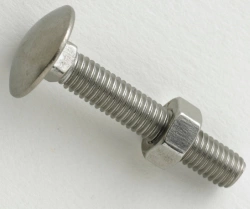 Lot de 6 boulons trcc inox, L.30.0 x Diam.6 mm STANDERS