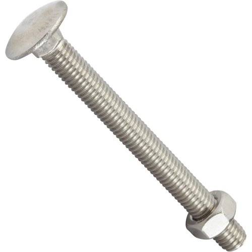 Lot de 2 boulons trcc inox, L.80.0 x Diam.8 mm STANDERS
