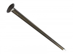 Clous Spécial Béton Acier, Standers Tête Plate, Diam.2.4 X L.50 Mm