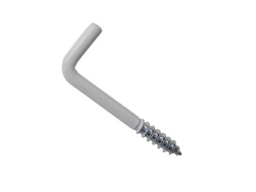 Lot De 4 Gonds À Visser Acier Epoxy Blanc, Diam.5 X L.50 Mm, Standers