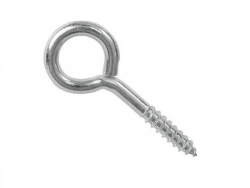 Lot De 20 Pitons À Visser Acier Zingué, Diam.2.5 X L.10 Mm, Standers